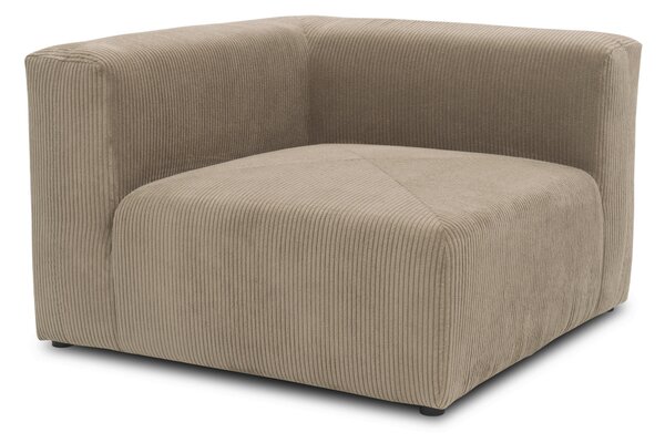 DÍL POHOVKY, textil, jílová barva MID.YOU - Pohovky, Online Only