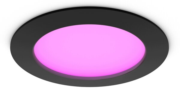 LED panel kulatý Philips Hue 17 x 10 cm černý