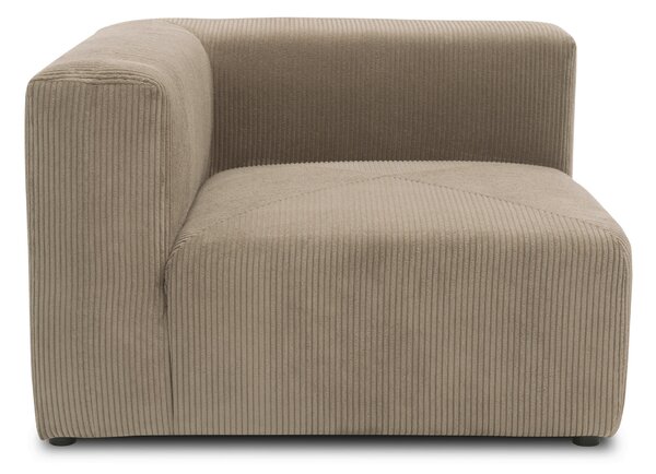 DÍL POHOVKY, textil, jílová barva MID.YOU - Pohovky, Online Only
