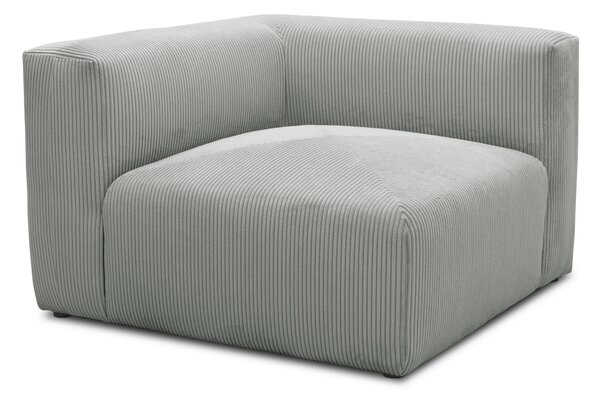 DÍL POHOVKY, textil, světle šedá MID.YOU - Pohovky, Online Only