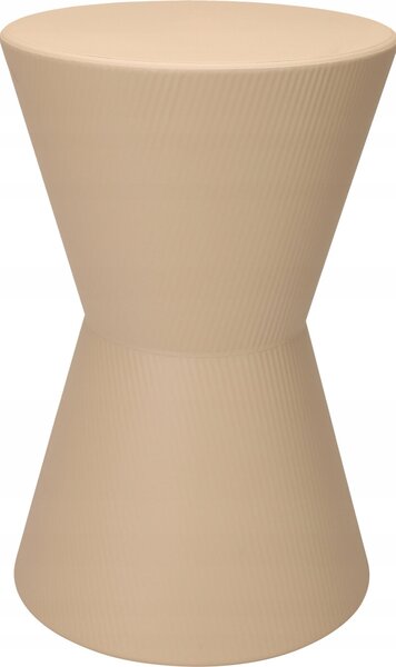 Stolek Home Styling Collection kulatý 29 x 29 x 45 cm žlutý