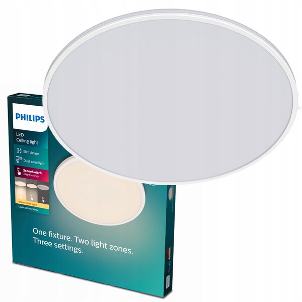 Stropní svítidlo Philips 36 W 2700 K stmívatelné kulaté bílé