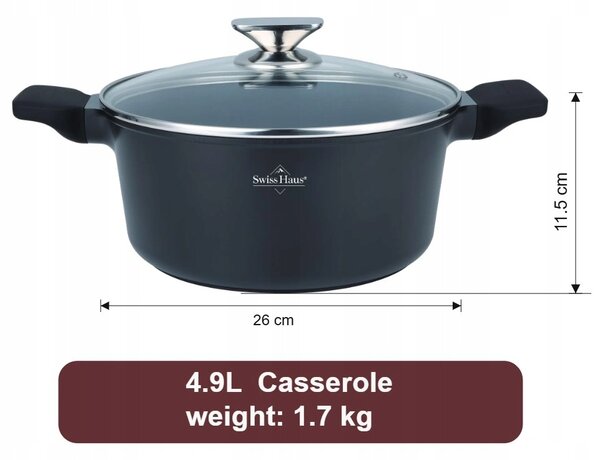 Hrnec Swiss Haus 4,9 l