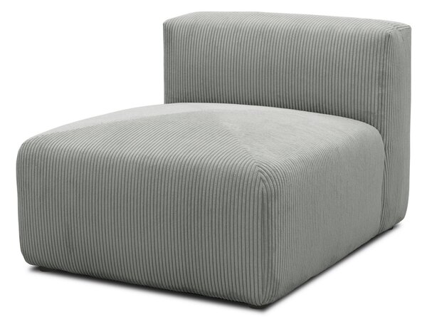 DÍL POHOVKY, textil, světle šedá MID.YOU - Pohovky, Online Only
