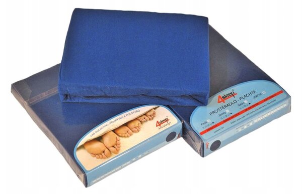Prostěradlo s gumou 4sleep jersey 90 x 200 cm