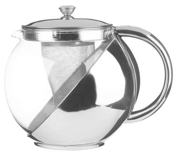 KONVICE NA ČAJ S LOUHOVAČEM 1100ML SKLENĚNÁ NEREZOVÁ OCEL