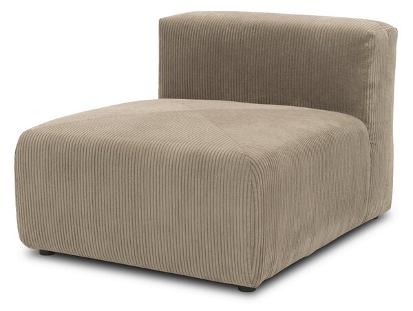 DÍL POHOVKY, textil, jílová barva MID.YOU - Pohovky, Online Only