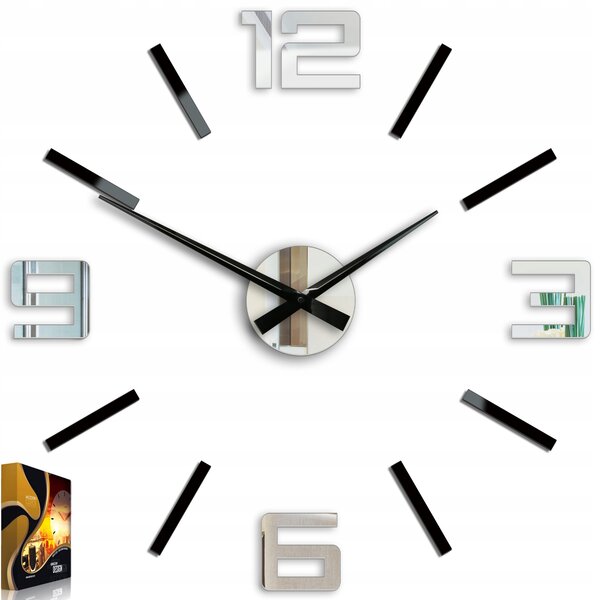 Nástěnné hodiny ModernClock vícebarevné 60 cm