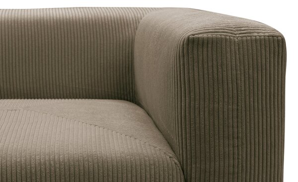 TŘÍMÍSTNÁ POHOVKA, textil, jílová barva MID.YOU - Pohovky, Online Only