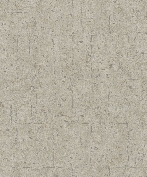 Tapeta imitující beton, béžovo-hnědá, S 82301, Pia, Novamur