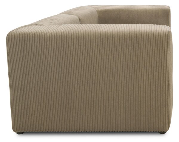 DVOUMÍSTNÁ POHOVKA, textil, jílová barva MID.YOU - Pohovky, Online Only