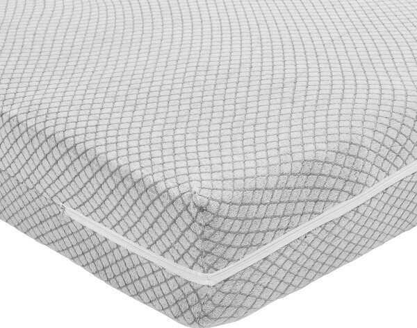 Blancheporte Pružný potah na matraci šedá 80x190cm