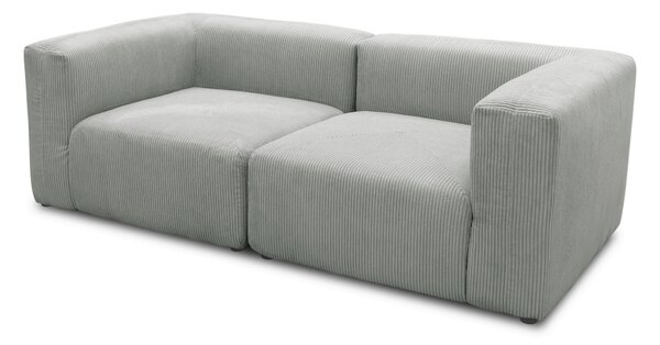DVOUMÍSTNÁ POHOVKA, textil, světle šedá MID.YOU - Pohovky, Online Only