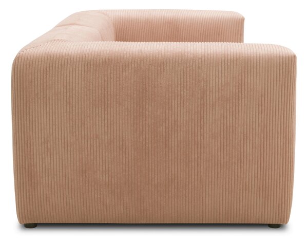 DVOUMÍSTNÁ POHOVKA, textil, růžová, barva růžového zlata MID.YOU - Pohovky, Online Only