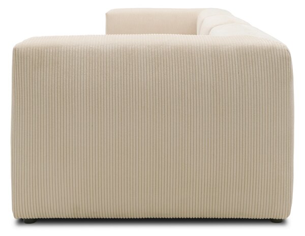 TŘÍMÍSTNÁ POHOVKA, textil, krémová MID.YOU - Pohovky, Online Only