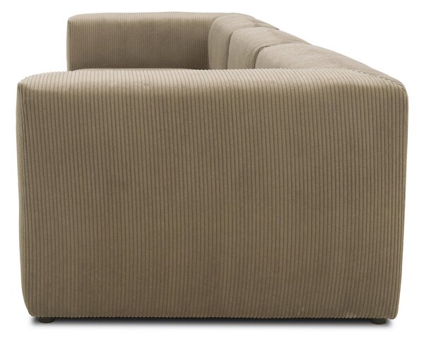TŘÍMÍSTNÁ POHOVKA, textil, jílová barva MID.YOU - Pohovky, Online Only