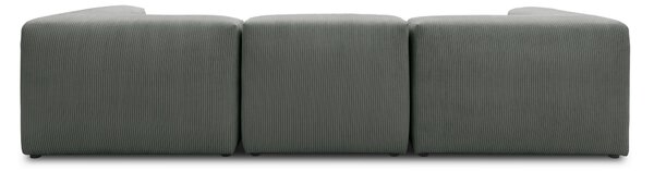 TŘÍMÍSTNÁ POHOVKA, textil, světle šedá MID.YOU - Pohovky, Online Only