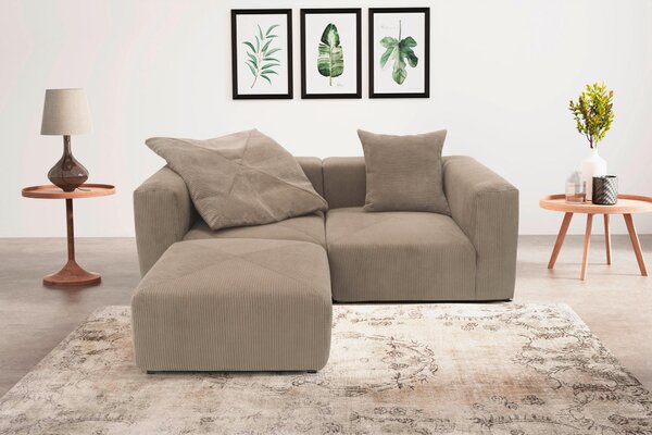 TABURET, textil, 85/42/85 cm MID.YOU - Online Only křesla & taburety, Online Only