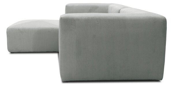 ROHOVÁ SEDAČKA, textil, světle šedá MID.YOU - Online Only sedačky, Online Only