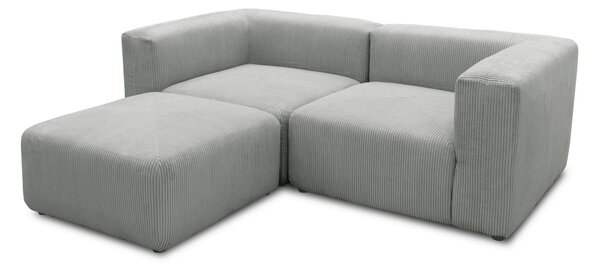 ROHOVÁ SEDAČKA, textil, světle šedá MID.YOU - Online Only sedačky, Online Only