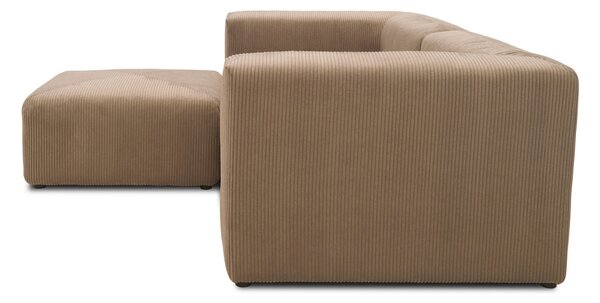 ROHOVÁ SEDAČKA, textil, jílová barva MID.YOU - Online Only sedačky, Online Only