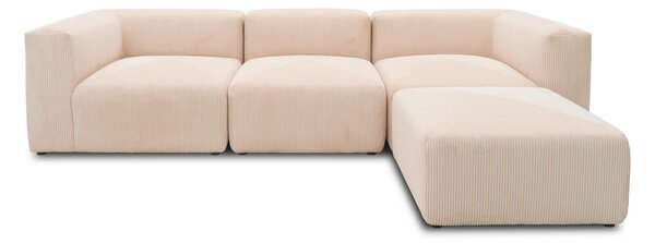 ROHOVÁ SEDAČKA, textil, krémová MID.YOU - Online Only sedačky, Online Only