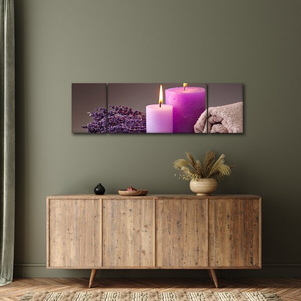 Obraz spa věcí (170x50 cm)