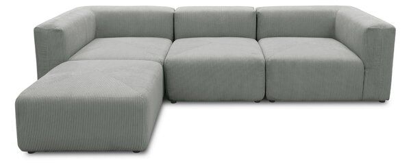 ROHOVÁ SEDAČKA, textil, světle šedá MID.YOU - Online Only sedačky, Online Only
