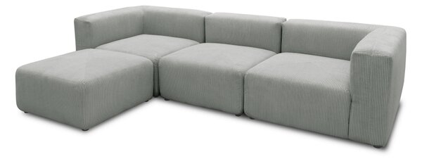 ROHOVÁ SEDAČKA, textil, světle šedá MID.YOU - Online Only sedačky, Online Only