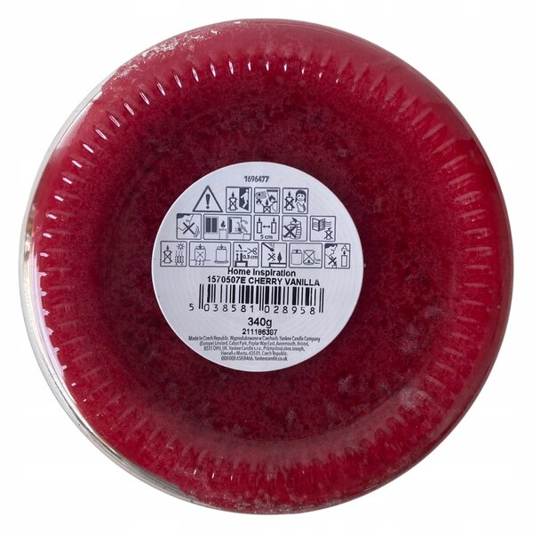 Parafínová vonná svíčka Cherry Vanilla Yankee Candle 1 ks