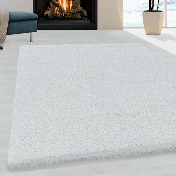 Koberec Fluffy Super Soft bílý