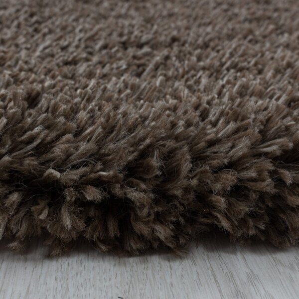Koberec Fluffy Super Soft hnědý