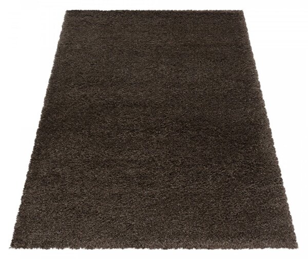 Koberec Fluffy Super Soft hnědý