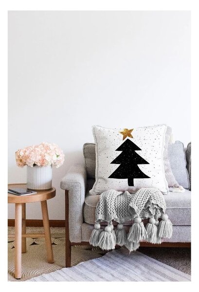 Povlak na polštář s vánočním motivem 43x43 cm – Mila Home