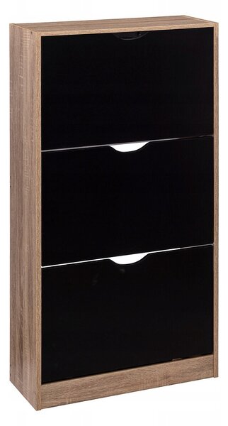 Botník 5five Simply Smart 60 x 119 x 23,3 cm černá