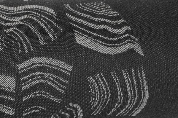 Bavlněný saunový Polštář Rento Pino 50x22 cm, antracitová