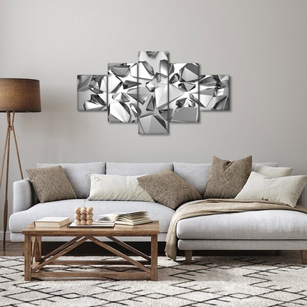 Obraz 3D abstrakce (125x70 cm)