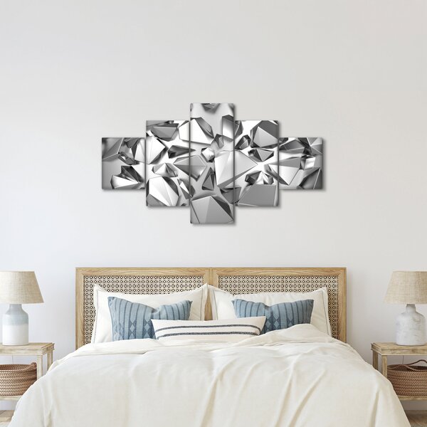 Obraz 3D abstrakce (125x70 cm)