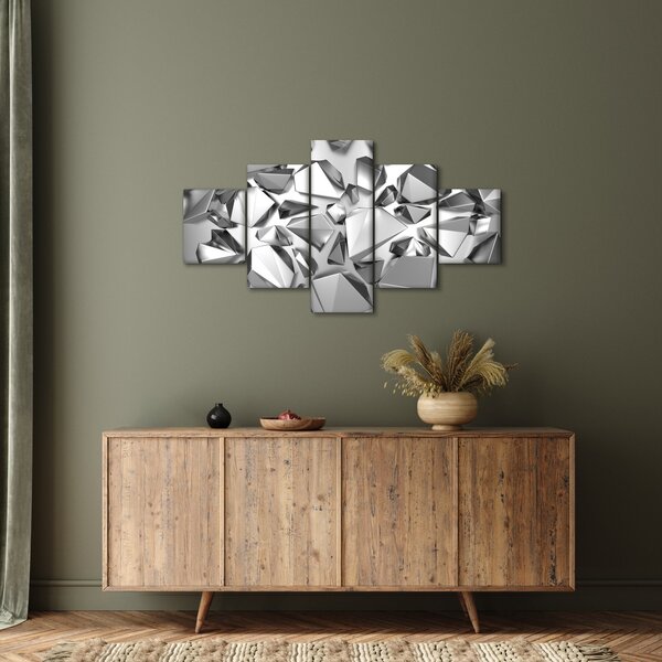 Obraz 3D abstrakce (125x70 cm)