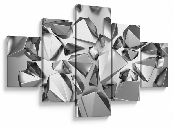 Obraz 3D abstrakce (125x70 cm)