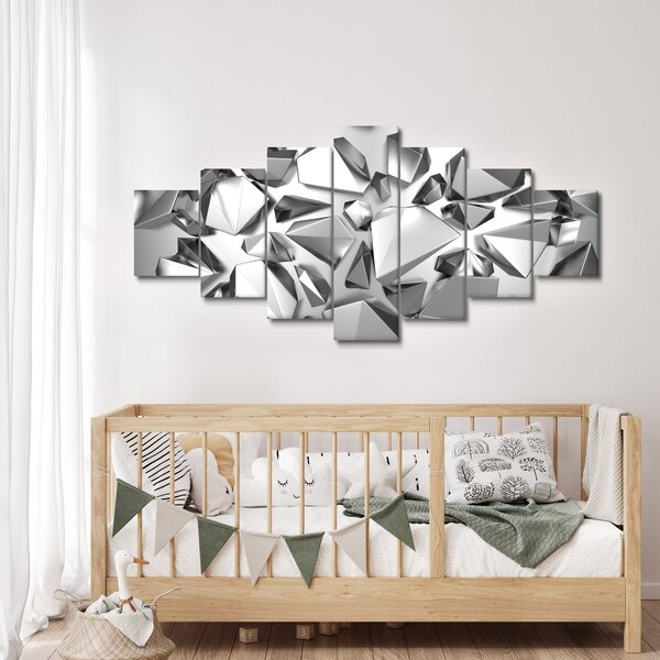 Obraz 3D abstrakce (210x100 cm)
