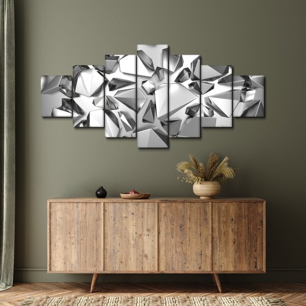 Obraz 3D abstrakce (210x100 cm)