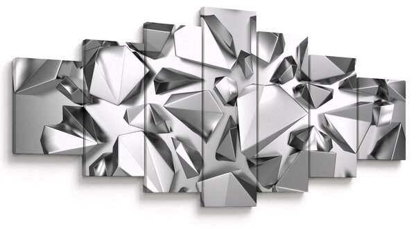 Obraz 3D abstrakce (210x100 cm)