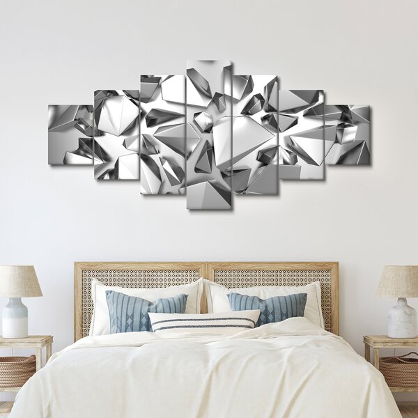 Obraz 3D abstrakce (210x100 cm)