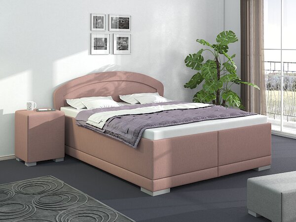 Vysoká čalouněná postel Kappa 150x200 cm - výběr barev