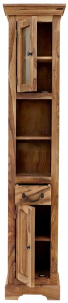 Skříňka do koupelny Jali 40x190x35 z indického masivu palisandr