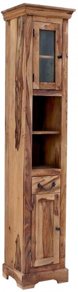 Skříňka do koupelny Jali 40x190x35 z indického masivu palisandr