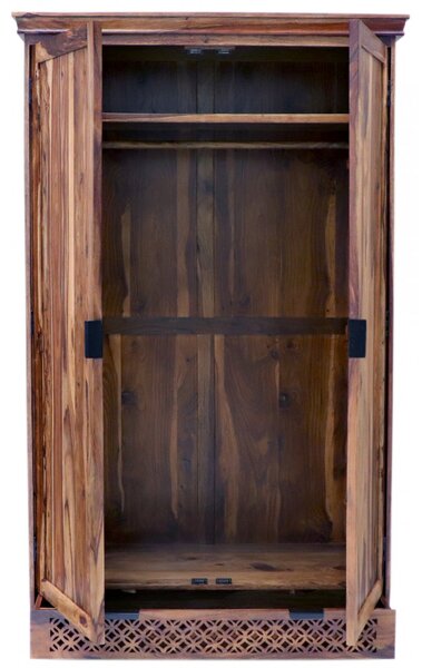 Skříň Mira 120x200x60 z indického masivu palisandr