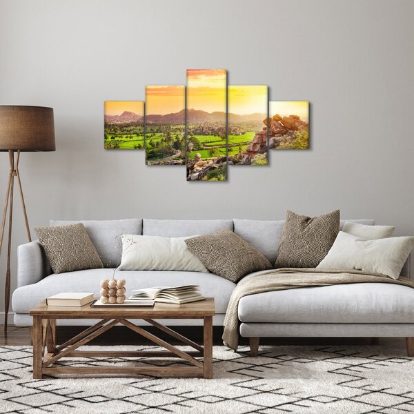 Obraz Hampi údolí v Indii (125x70 cm)