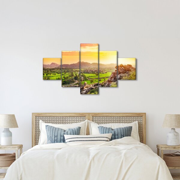Obraz Hampi údolí v Indii (125x70 cm)
